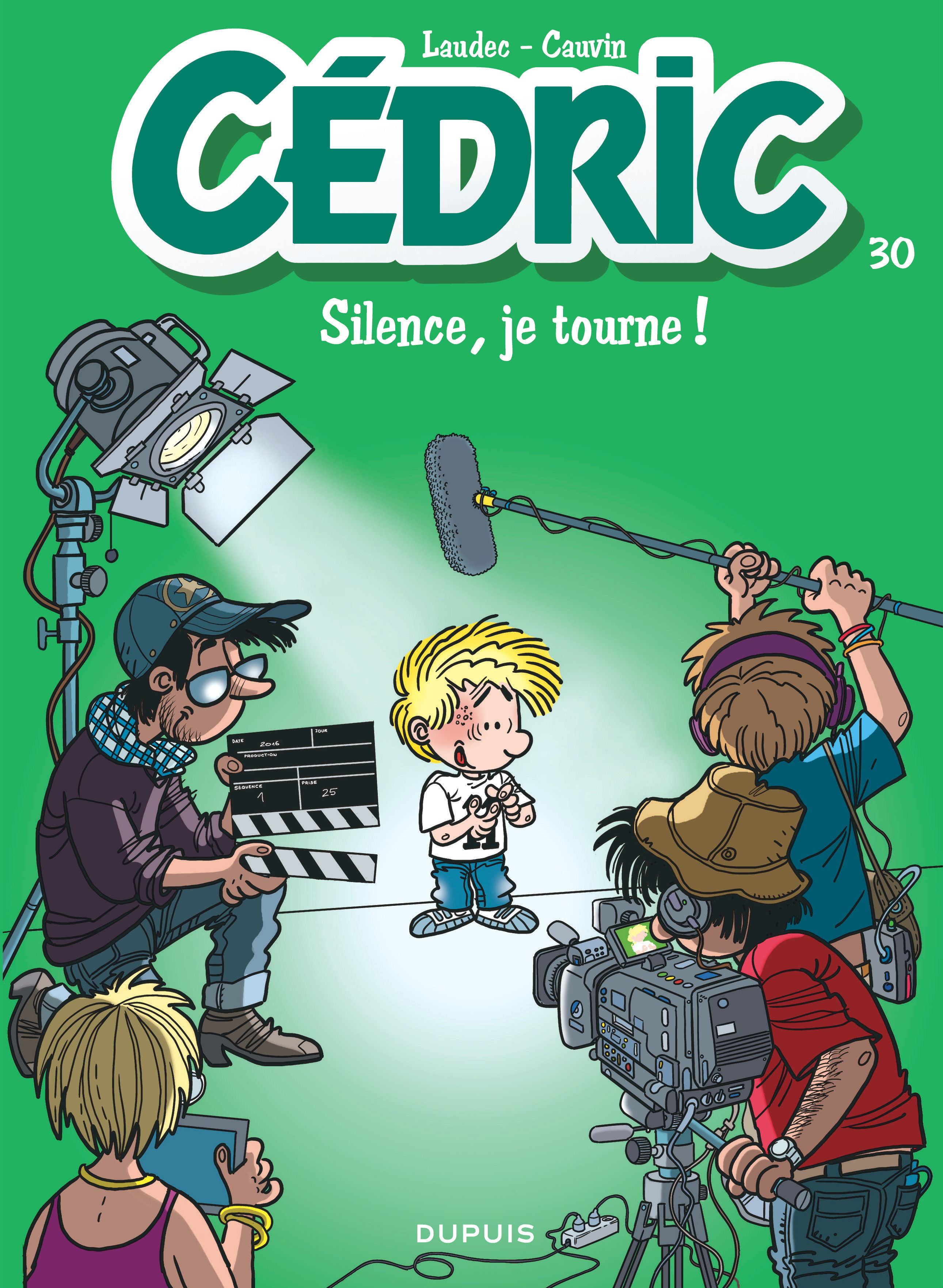 Cédric - Tome 30 - Silence, je tourne ! (9782800165882-front-cover)