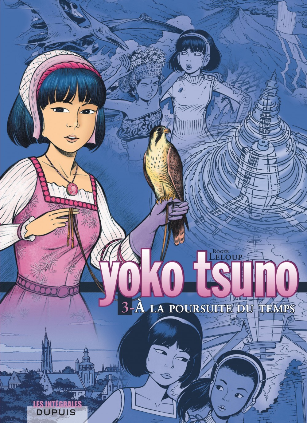 Yoko Tsuno - L'intégrale - Tome 3 - À la poursuite du temps (9782800138886-front-cover)