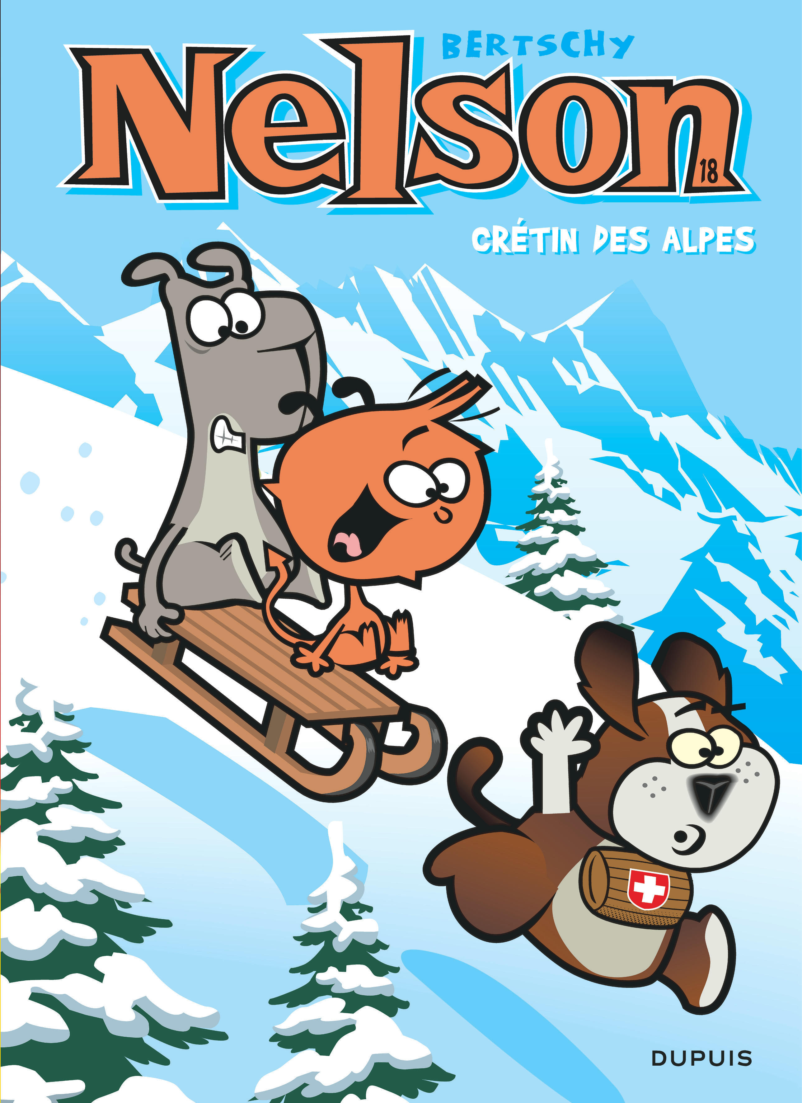 Nelson - Tome 18 - Crétin des Alpes (9782800164380-front-cover)