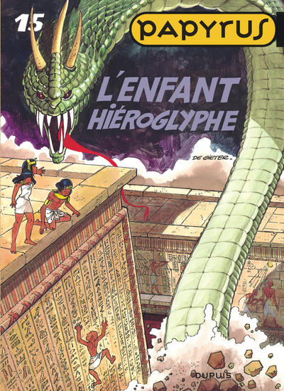 Papyrus - Tome 15 - L'Enfant hiéroglyphe (9782800127354-front-cover)