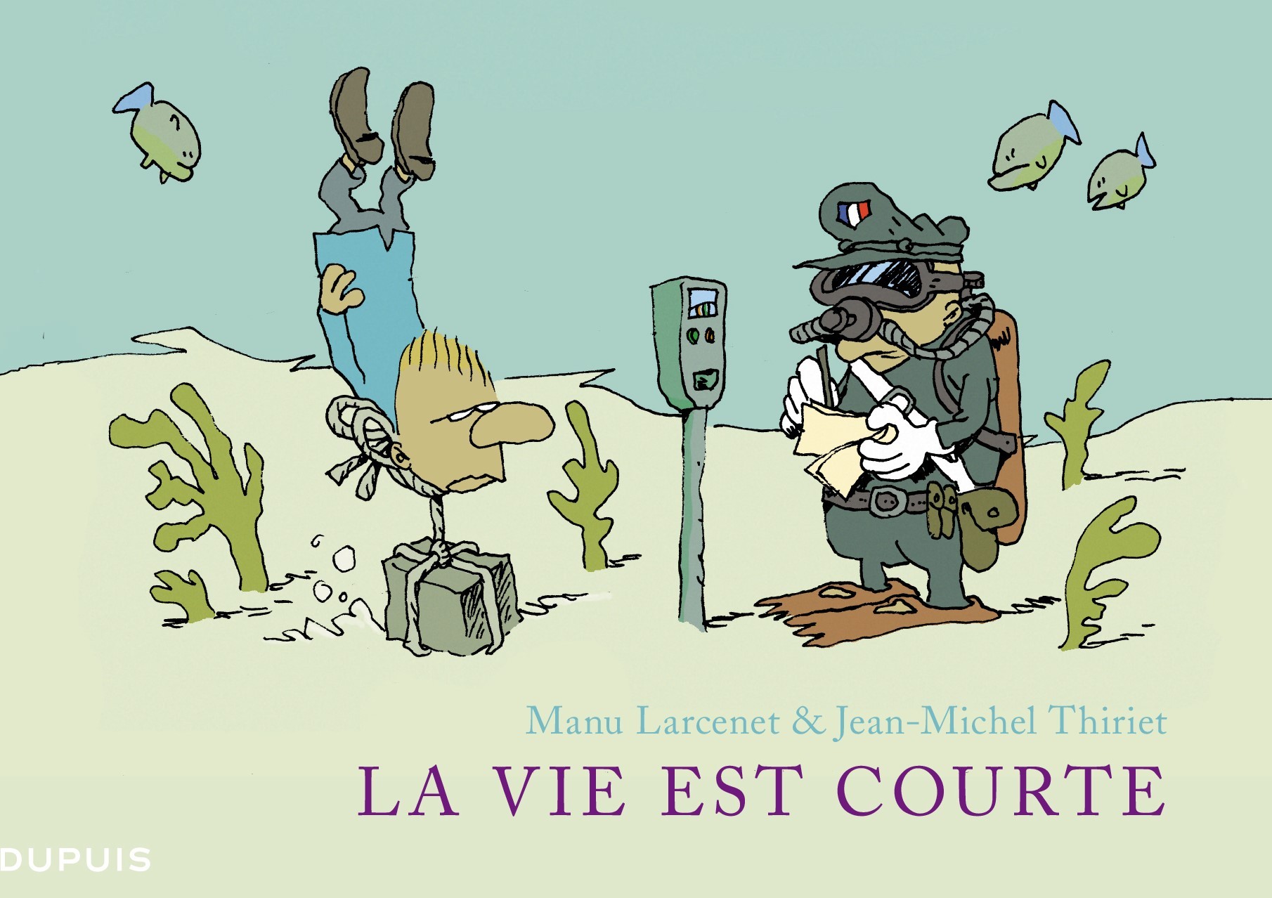 La vie est courte - L'Intégrale - Tome 1 - La vie est courte - Intégrale (Full quadri) (9782800162843-front-cover)