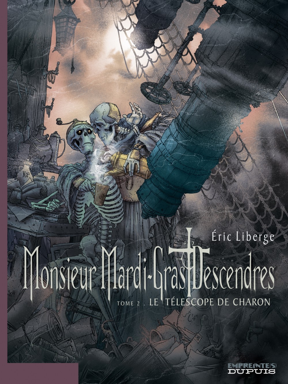 Monsieur Mardi-Gras Descendres - Tome 2 - Le Téléscope de Charon - tome 2/4 (9782800135960-front-cover)