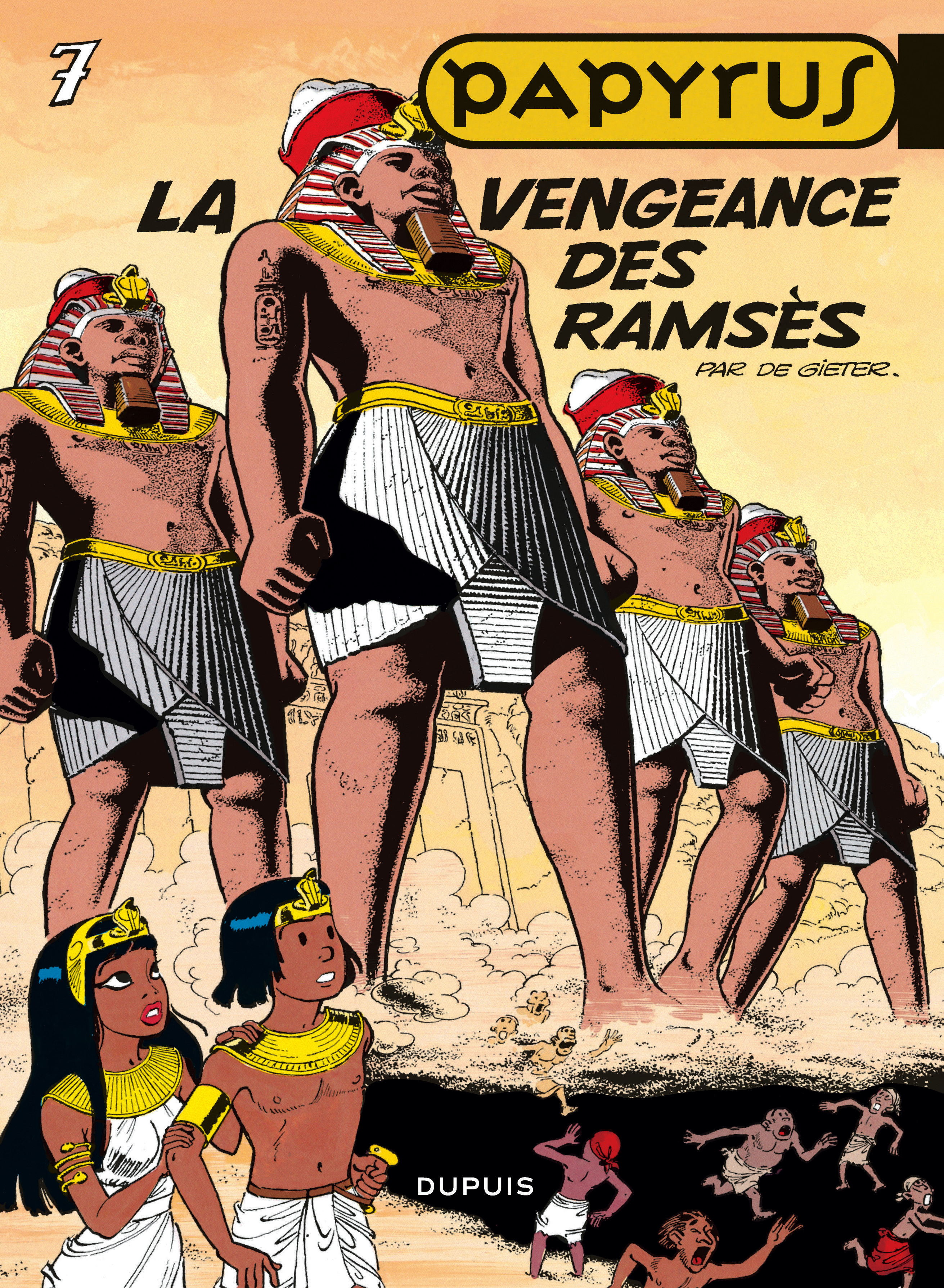 Papyrus - Tome 7 - La Vengeance des Ramsès (9782800127279-front-cover)