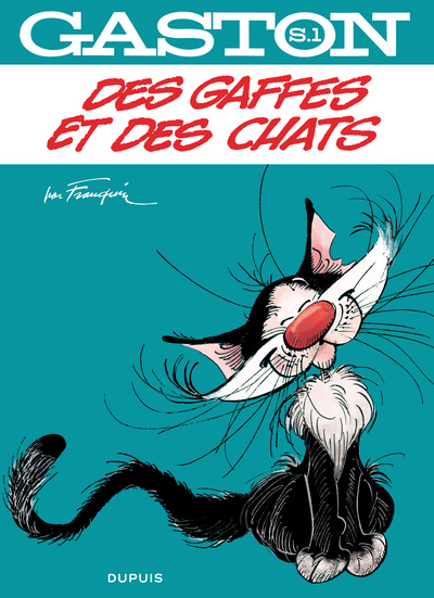 Gaston hors-série - Tome 1 - Des gaffes et des chats (9782800153575-front-cover)