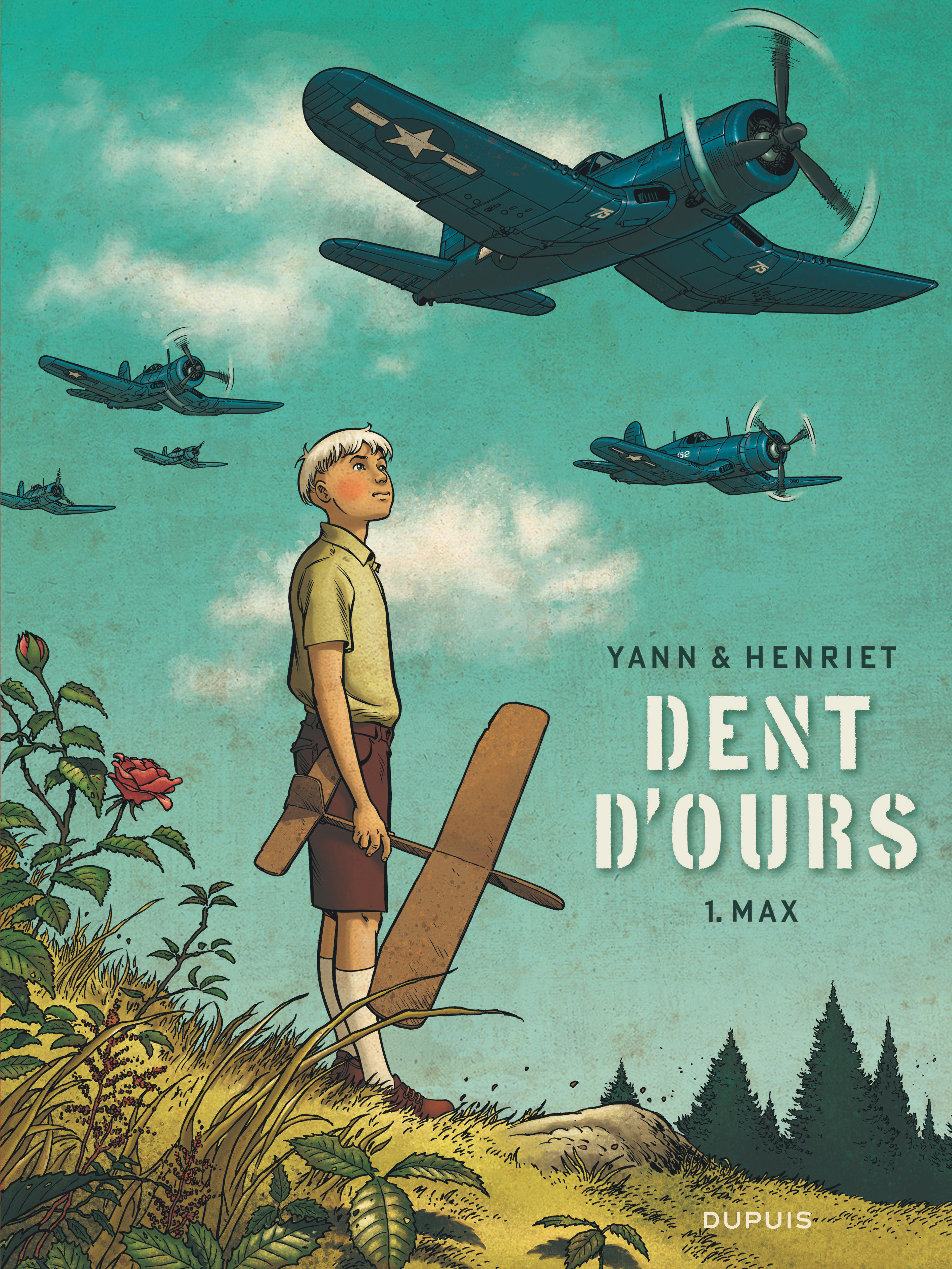 Dent d'ours - Tome 1 - Max (réédition) (9782800162300-front-cover)