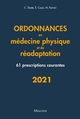 Ordonnances de medecine physique et readaptation, 61 PRESCRIPTIONS COURANTES (9782224036270-front-cover)