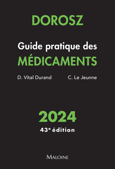 Dorosz Guide pratique des médicaments 2024, 43e éd (9782224036720-front-cover)