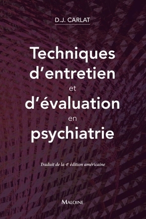 Techniques d'entretien et d'évaluation en psychiatrie (9782224035266-front-cover)