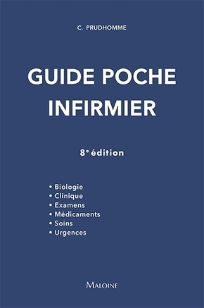 Guide poche infirmier, 8e ed. (9782224036225-front-cover)