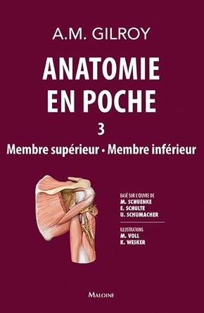 anatomie en poche vol 3, VOLUME 3 : MEMBRE SUPERIEUR - MEMBRE INFERIEUR (9782224035945-front-cover)