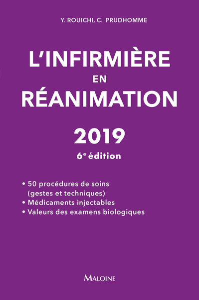 L'infirmière en réanimation, 6e éd. (9782224035679-front-cover)