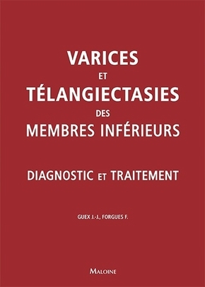 Varices et teleangiecasties des membres inferieurs, Diagnostic et traitement (9782224035464-front-cover)