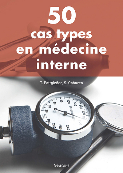 50 CAS TYPES EN MEDECINE INTERNE (9782224034214-front-cover)