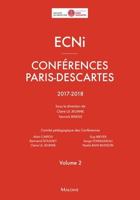 ECNI conférences Paris-Descartes 2017-2018 (9782224035754-front-cover)