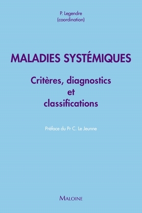 Maladies systémiques - critères diagnostiques et de classification (9782224035860-front-cover)