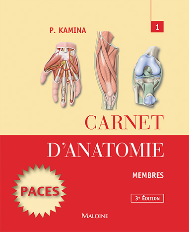 Carnet d'anatomie. T1 : membres, 3e ed. (9782224033798-front-cover)
