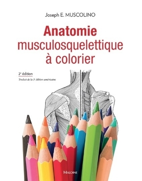 Anatomie musculosquelettique à colorier, 2e éd. (9782224035600-front-cover)