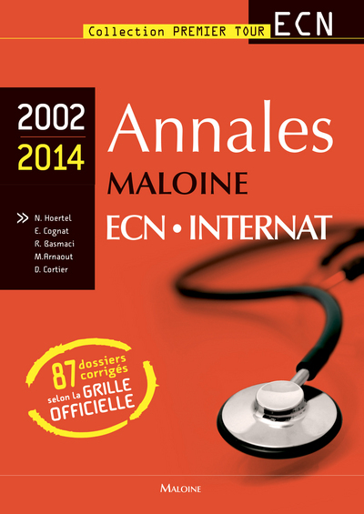 ANNALES MALOINE ECN 2002 - 2014 (9782224034351-front-cover)