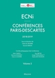 ECNI conferences paris-descartes volume 2 2018-2019 (9782224036010-front-cover)