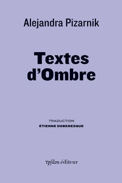Textes d'Ombre (9782356540492-front-cover)