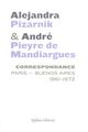 Correspondance Alejandra Pizarnik et André Pieyre de Mandiargues, Paris-Buenos Aires 1961-1972 (9782356540843-front-cover)