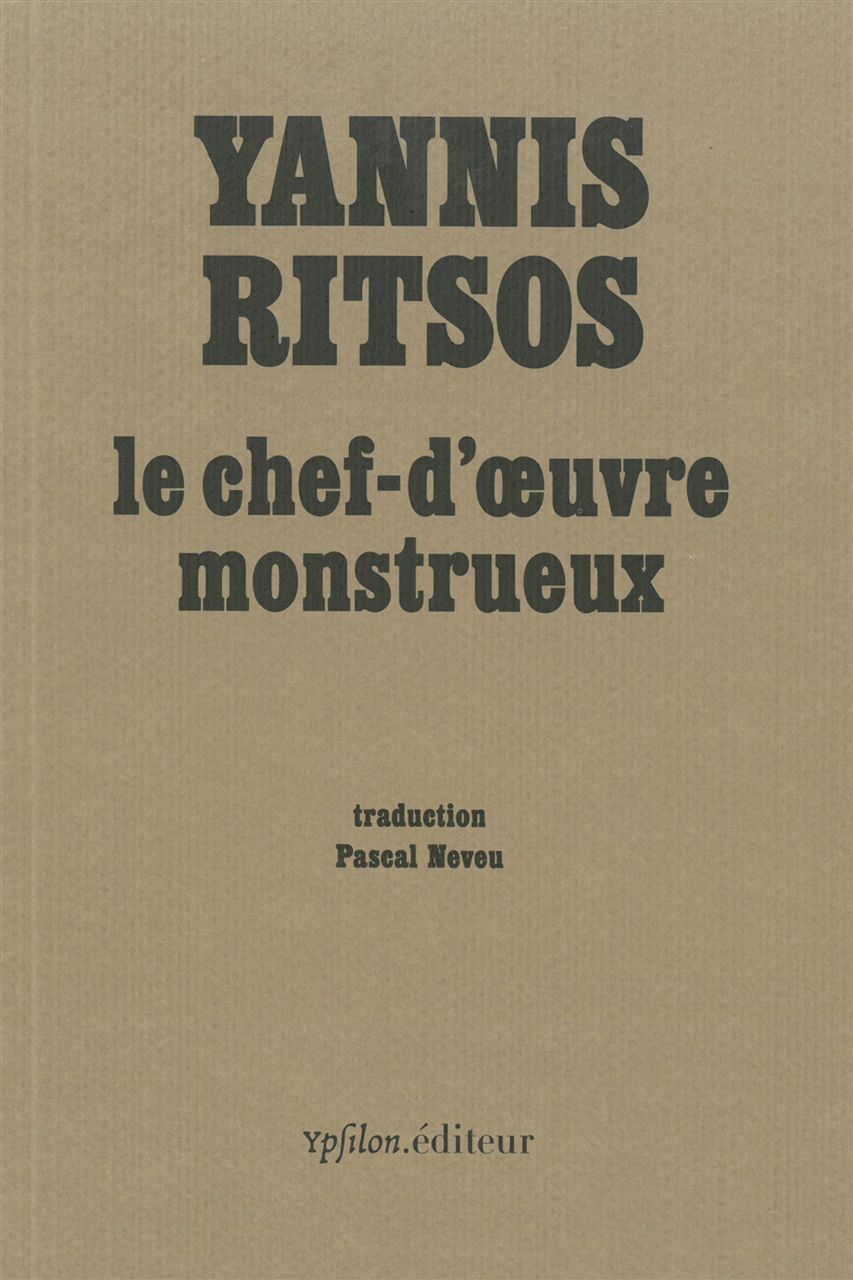 Le Chef-d'oeuvre monstrueux (9782356540775-front-cover)