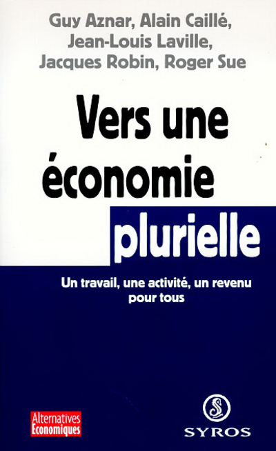 Vers une économie plurielle (9782841464593-front-cover)