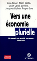 Vers une économie plurielle (9782841464593-front-cover)