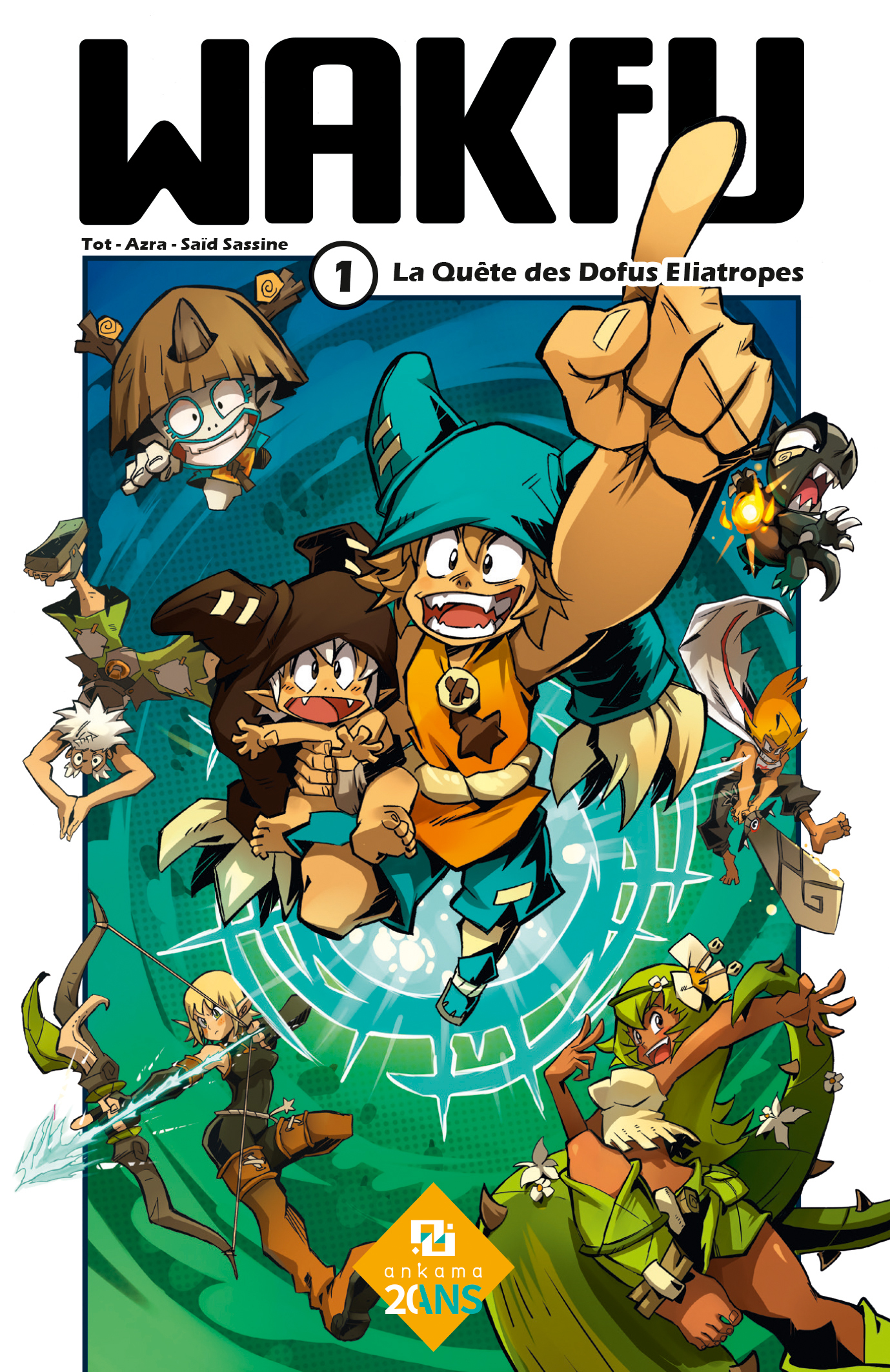 Wakfu Manga T01 (9791033530763-front-cover)