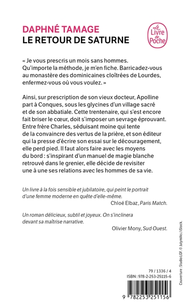 Le Retour de Saturne (9782253251156-back-cover)