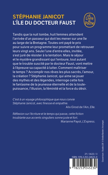 L'Ile du docteur Faust (9782253245230-back-cover)