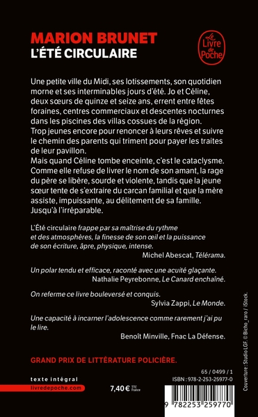 L'Été circulaire (9782253259770-back-cover)
