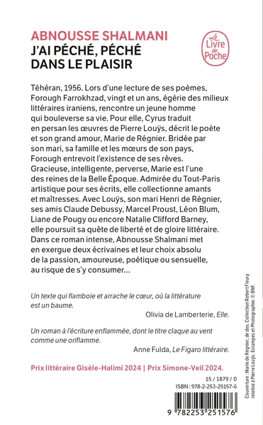 J'ai péché, péché dans le plaisir (9782253251576-back-cover)