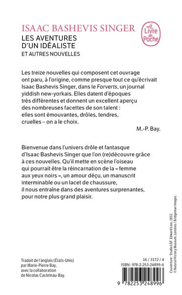 Les Aventures d'un idéaliste (9782253248996-back-cover)