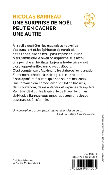 Une surprise de Noël peut en cacher une autre (9782253251095-back-cover)