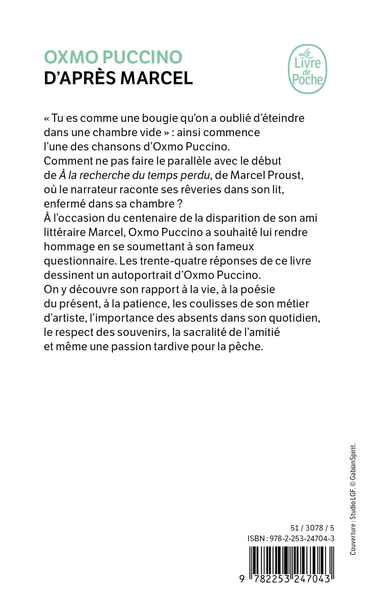 D'après Marcel (9782253247043-back-cover)