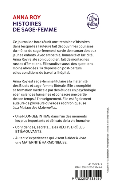 Histoires de sage-femme (9782253238454-back-cover)