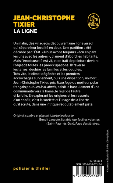 La Ligne (9782253253181-back-cover)