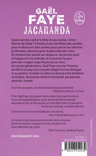 Jacaranda (9782253252030-back-cover)