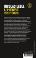 L'Heure des fous (9782253259992-back-cover)