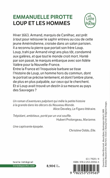 Loup et les hommes (9782253259565-back-cover)