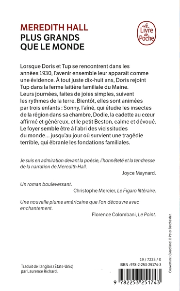 Plus grands que le monde (9782253251743-back-cover)