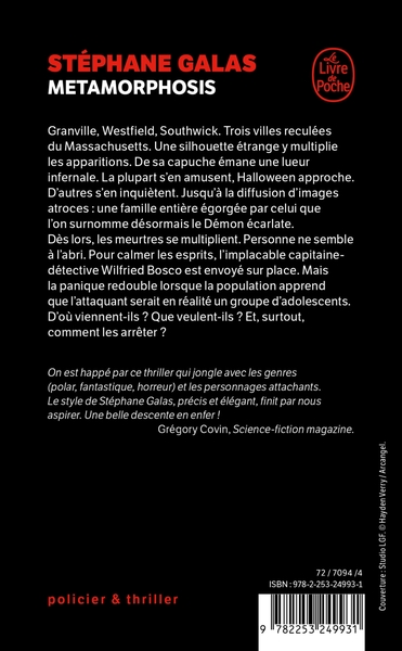 Metamorphosis (9782253249931-back-cover)