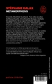 Metamorphosis (9782253249931-back-cover)