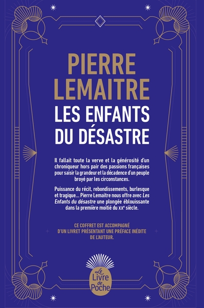Les Enfants du désastre Coffret, Au revoir là-haut - Couleurs de l'incendie - Miroirs de nos peines (9782253256915-back-cover)