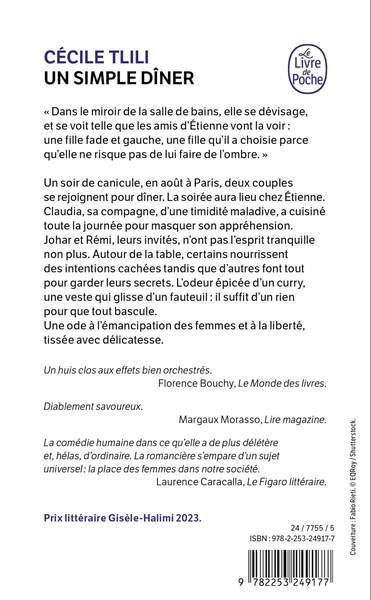 Un simple dîner (9782253249177-back-cover)