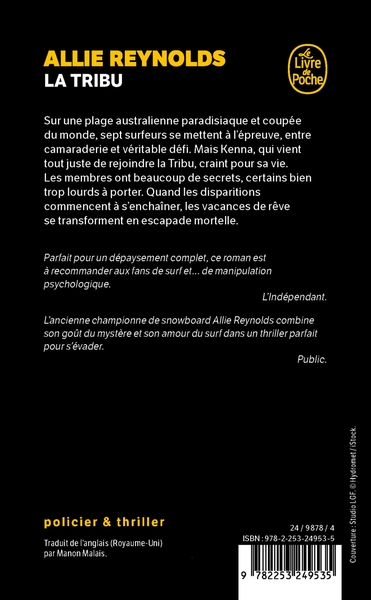 La Tribu (9782253249535-back-cover)