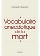 Vocabulaire anecdotique de la mort (9791024201702-front-cover)