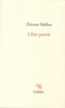 LIBRE PAROLE (9782718609782-front-cover)