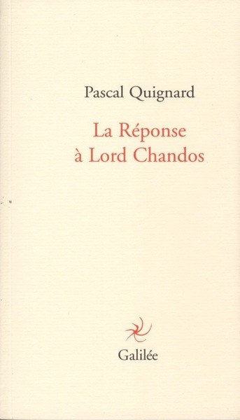 La réponse à lord Chandos (9782718609959-front-cover)